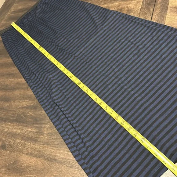 bobeau Black & Blue Partially Lined Maxi Skirt (NWOT) - Picture 7 of 10